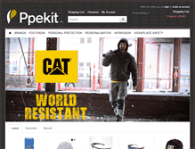 Tablet Screenshot of ppekit.co.uk